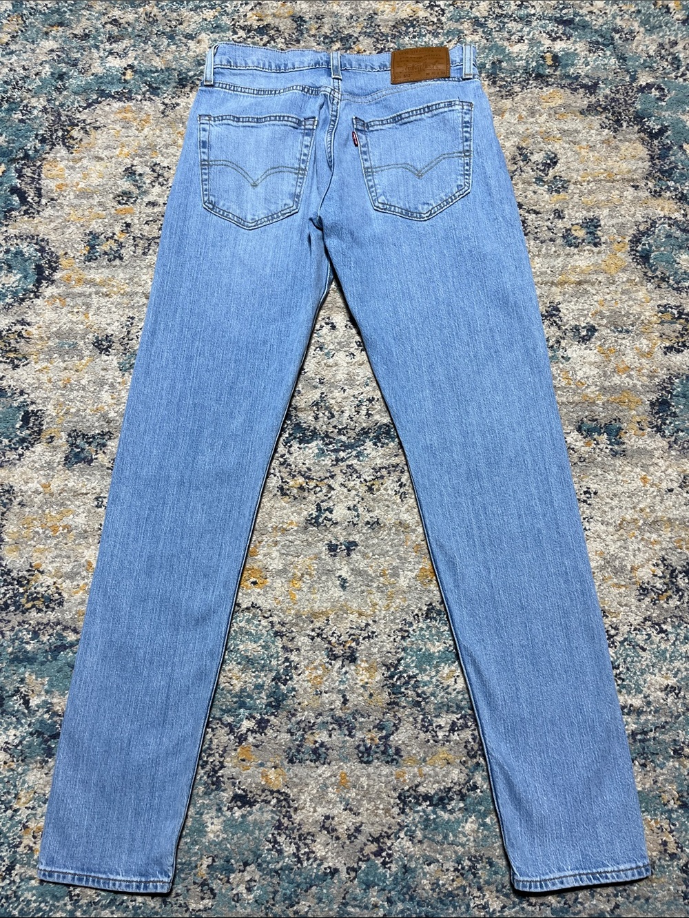 Levi's Light Blue Straight Leg Jeans Size 30x34